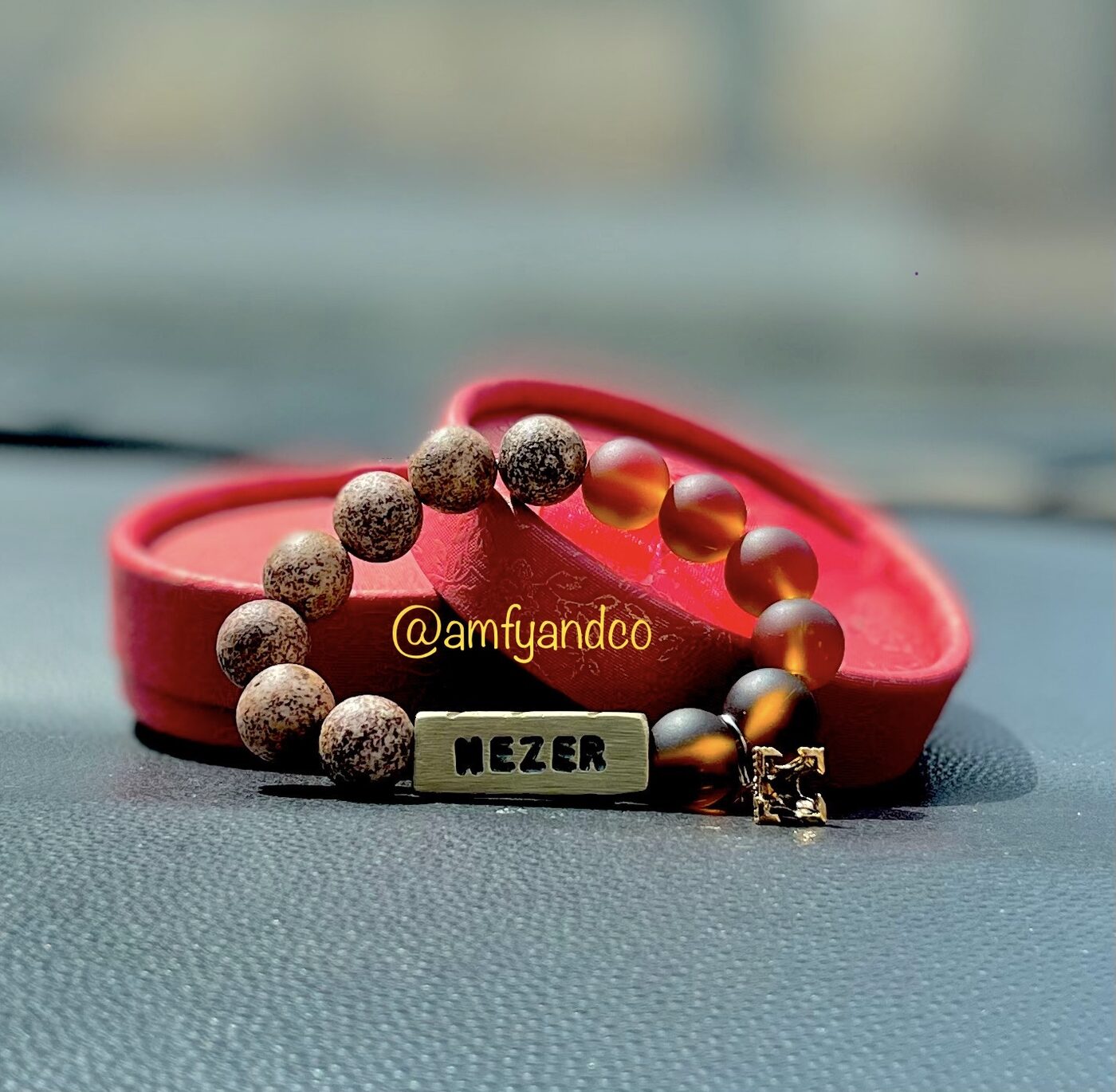 Brown Skin — Warm-toned custom bracelets